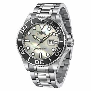 Invicta Grand Diver Men's Watch w/ Mother of Pearl Dial - 52mm, Steel (49153)